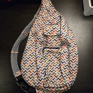 Kavu Rope Sling Taffy Pattern Crossbody Bag
